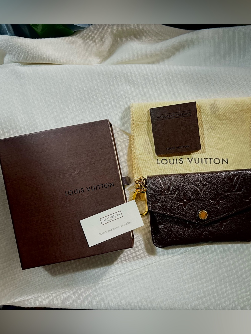 Authentic Louis Vuitton Pochette Clés (Key Pouch)